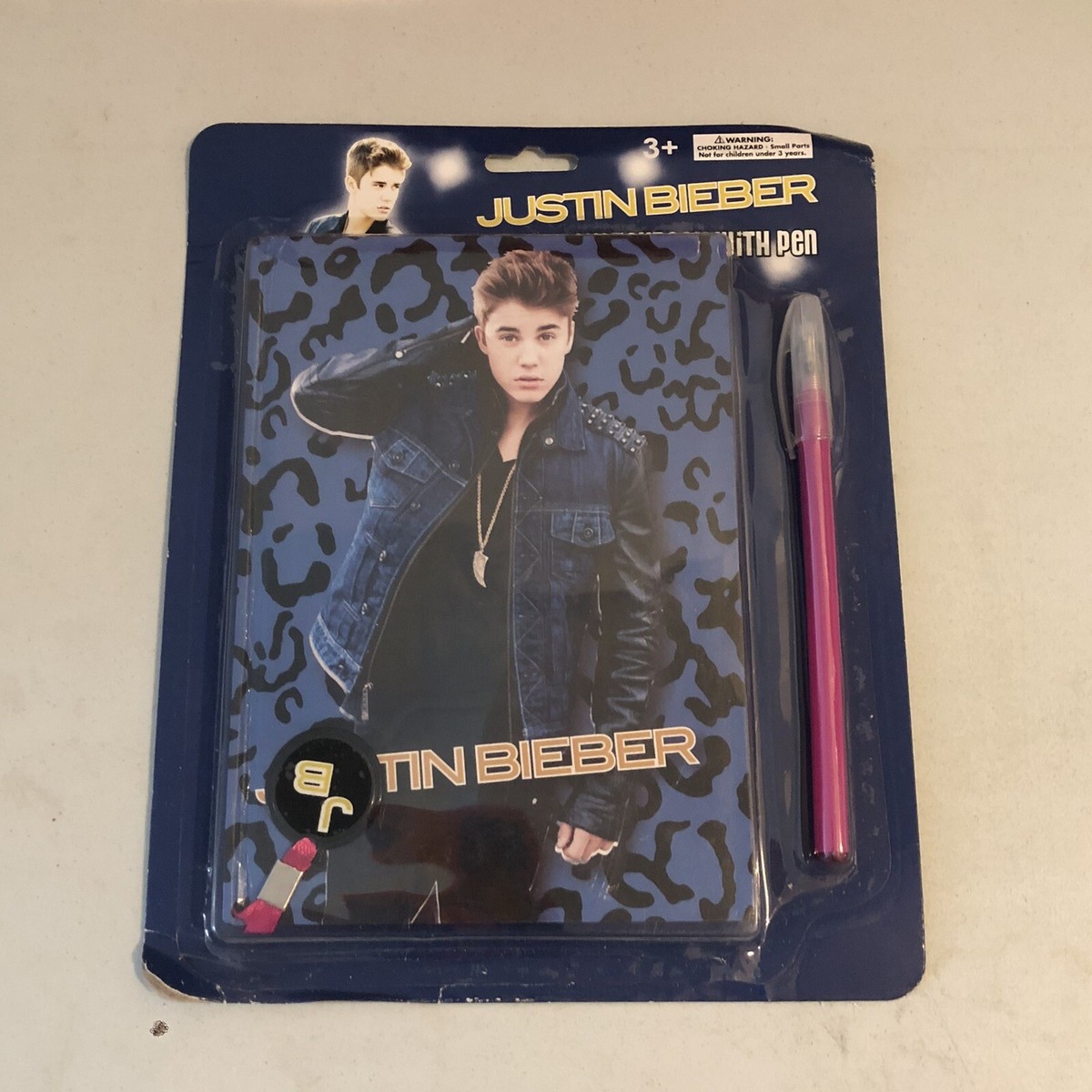 Justin Bieber Sketchbook With Pen 5X7 Sealed NOS New Old Stock