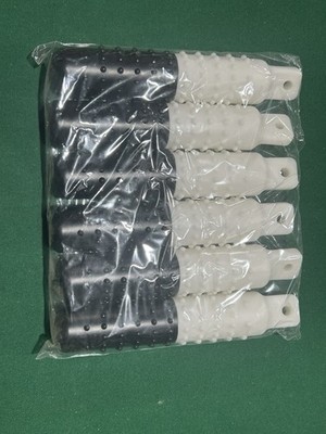 Lucky Dog (Sport Dog) Black and White Plastic Dummies Lot of 6