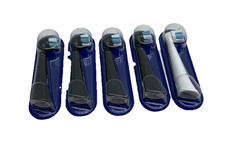 Oral-b IO Deep Clean Replacement Toothbrush Heads 4 Black 1 White 5 Pack 