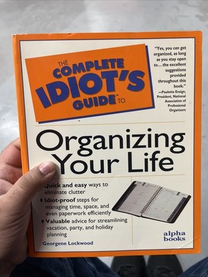 Organizing Your Life Complete Guide by George Lockwood Acceptable Condition