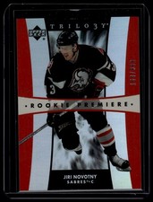 2005-06 Upper Deck Rookie Update #230 Jiri Novotny Trilogy Update #/999