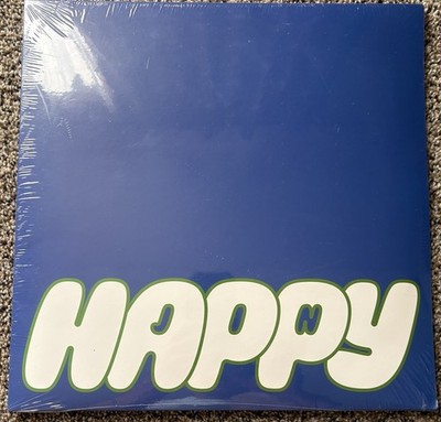 BTS Jin - Happy EP Blue Vinyl with Photocard and Photobook BRAND NEW SEALED