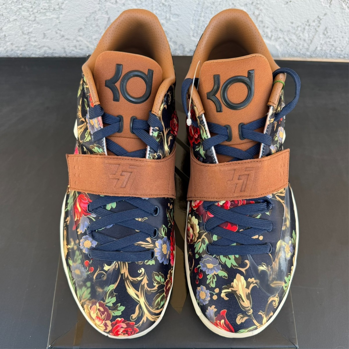 Nike KD 7 EXT - Floral / 13 Men / 726438-400 /Navy, Floral