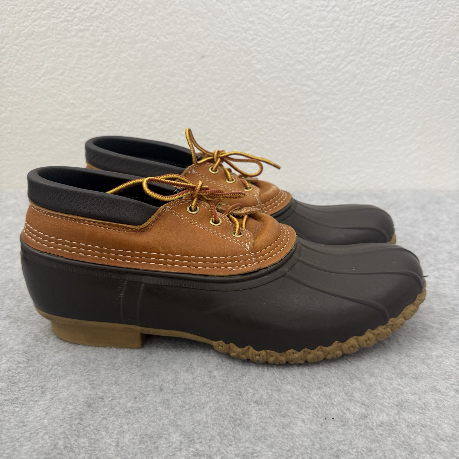 S Sz 13 Bean Boots Rubber Moc Duck Hunting Low Waterproof Br