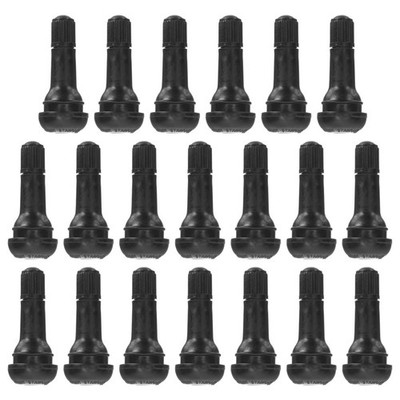  20 Pcs Valves for Vehicle Tires Tubeless Core Bike Replacement Stems