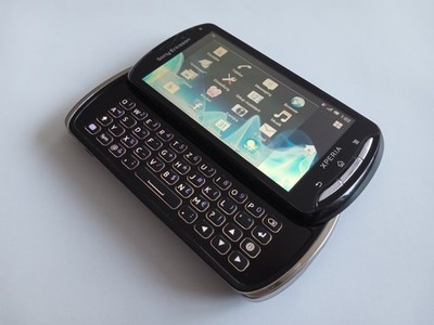 SONY ERICSSON XPERIA PRO MK16i SCHWARZ NEUWERTIG OHNE SIMLOCK SLIDER ANDROID RAR