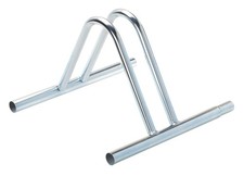 Rastrelliera portabici modulare a 1 posto, tipo basso, ingresso ruota 5 cm