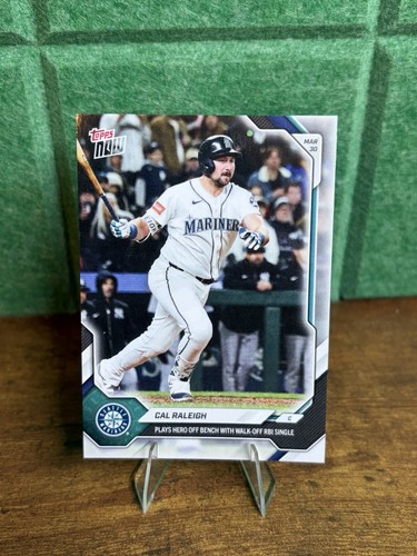 2026 Topps Now #33 Cal Raleigh | Baseball Card