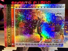 2021-22 Paul George Panini NBA Hoops Lights Camera Action Holo Insert #18