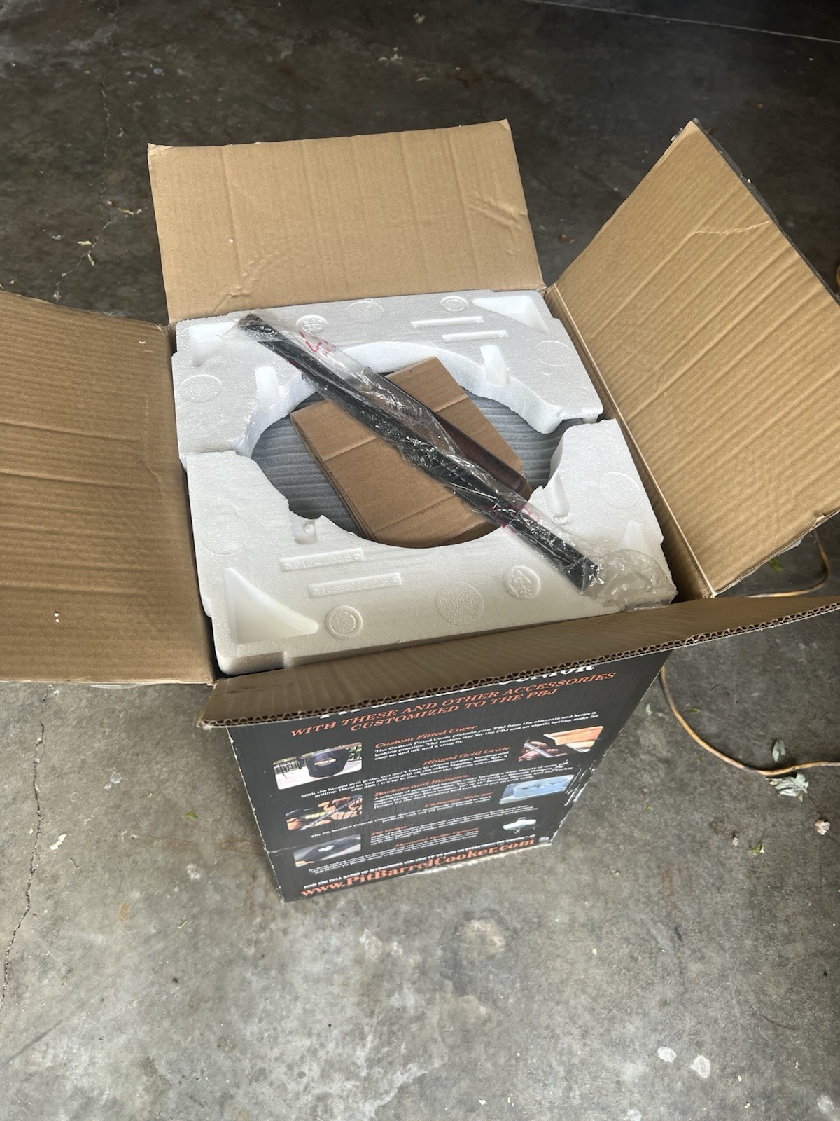 14 in. Pit Barrel Junior Charcoal Smoker Package Black