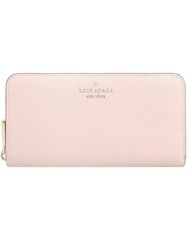 New Kate Spade Madison Saffiano Leather Large Continental Wallet Conch Pink