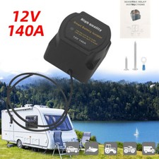 1x SPLIT CHARGE RELAY 12V 140A 140AMP VOLTAGE SENSITIVE CAMPERS CAMPERVAN VSR UK