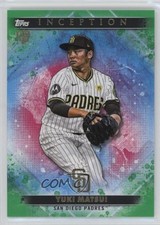 2024 Topps Inception Green Yuki Matsui #74 1l31