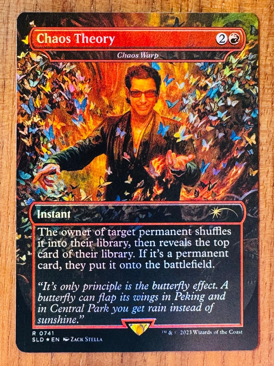 Chaos Theory (Jurassic Park) [Secret Lair Drop Series] MTG NM Foil