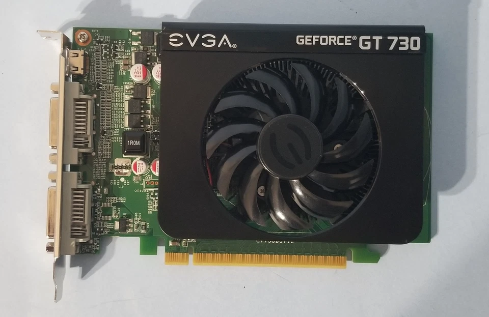 EVGA 01G-P3-2731-RX GeForce GT 730 Video Card 1 GB DDR3 PCI-e open box - Image 2 of 4