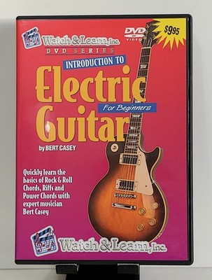 Introduction to Electric Guitar For Beginners _ DVD _ 2000 _ Bert Casey