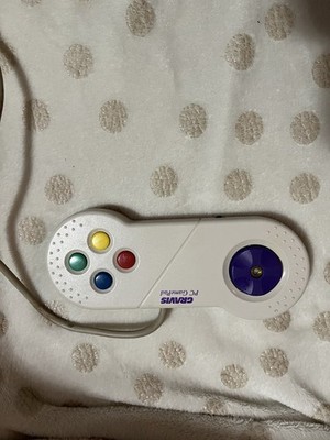 Gravis PC Gamepad Controller Retro 90s Joystick 4-Button Serial Port Vintage
