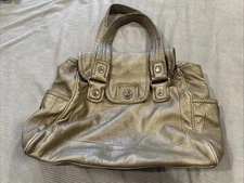 marc jacobs gold metallic Shoulder Bag 