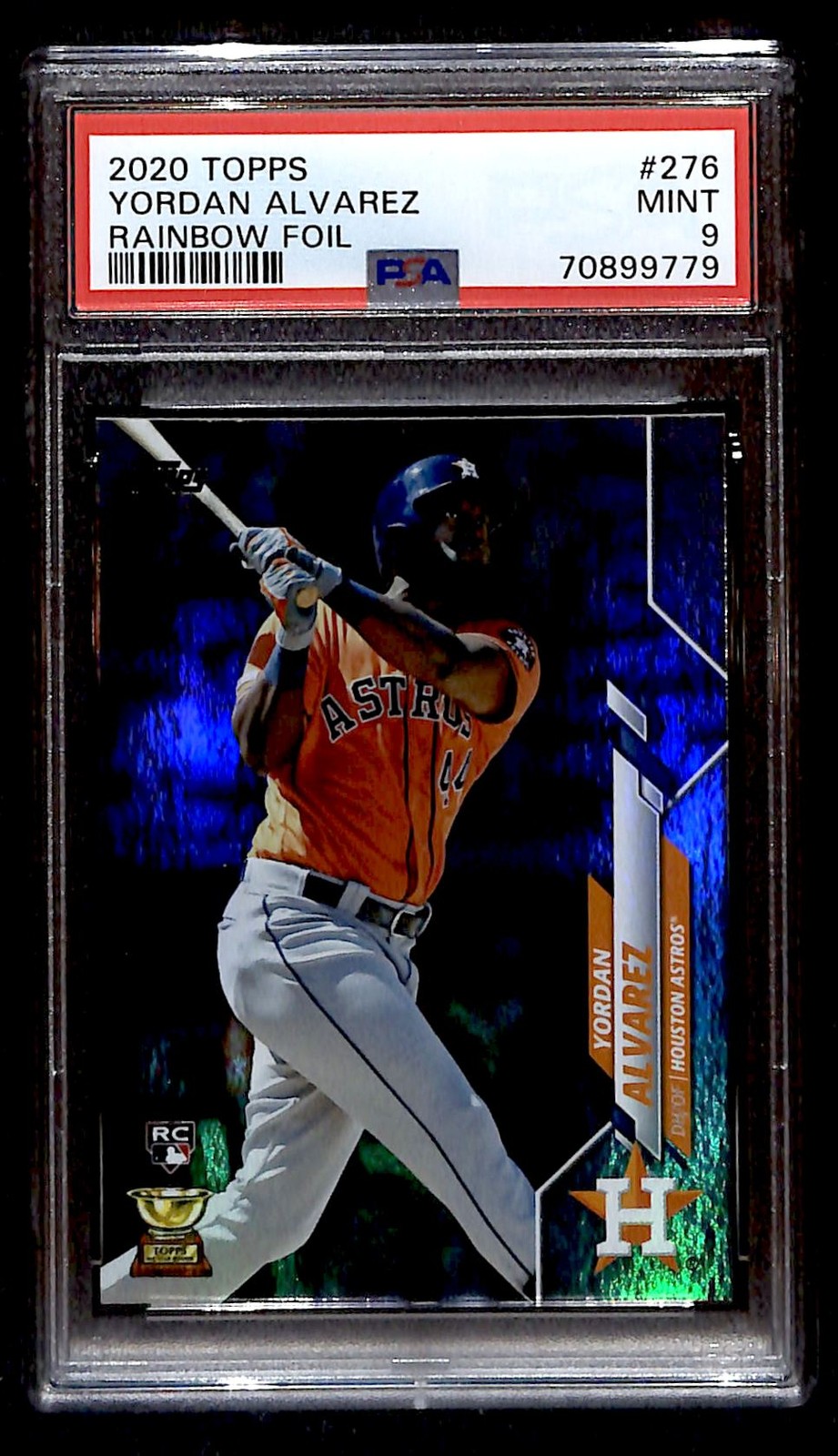 2020 Topps Rainbow Foil Yordan Alvarez RC PSA 9 #276