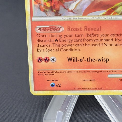 Error Misprint Symbol Pokemon Card TCG Ninetales Cracked Ice 7/123 Blister Promo - Picture 4 of 10
