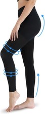 20-30mmHg Graduated Support Compression Pantyhose for Women Footless Medical Com