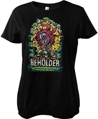Dungeons & Dragons Damen T-Shirt The Eye Of Beholder Girly Tee HSB-5-DAD014