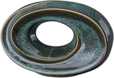 Beautiful Handmade Cremation Keepsake Urn GREEN MELANGE PA-S-11