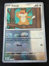 Patrat (Master Ball Pattern) Holo Common SV: White Flare 072/086 NM