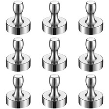 BTLIN Heavy Duty Fridge Magnets Extra Strong, Large Magnetic Push Pins for Ki...