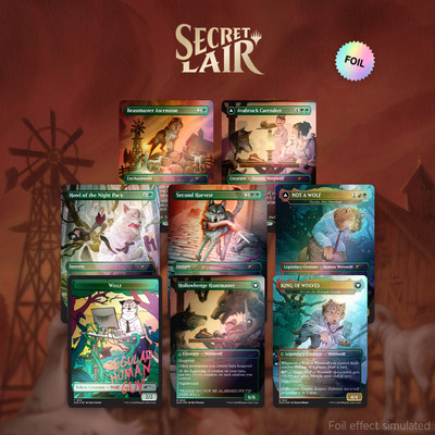  Secret Lair - Featuring: Not A Wolf - FOIL - SEALED - Avabruck Caretaker MTG
