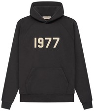 Authentic Fear Of God Black Iron 1977 Hoodie Brand New with Tags
