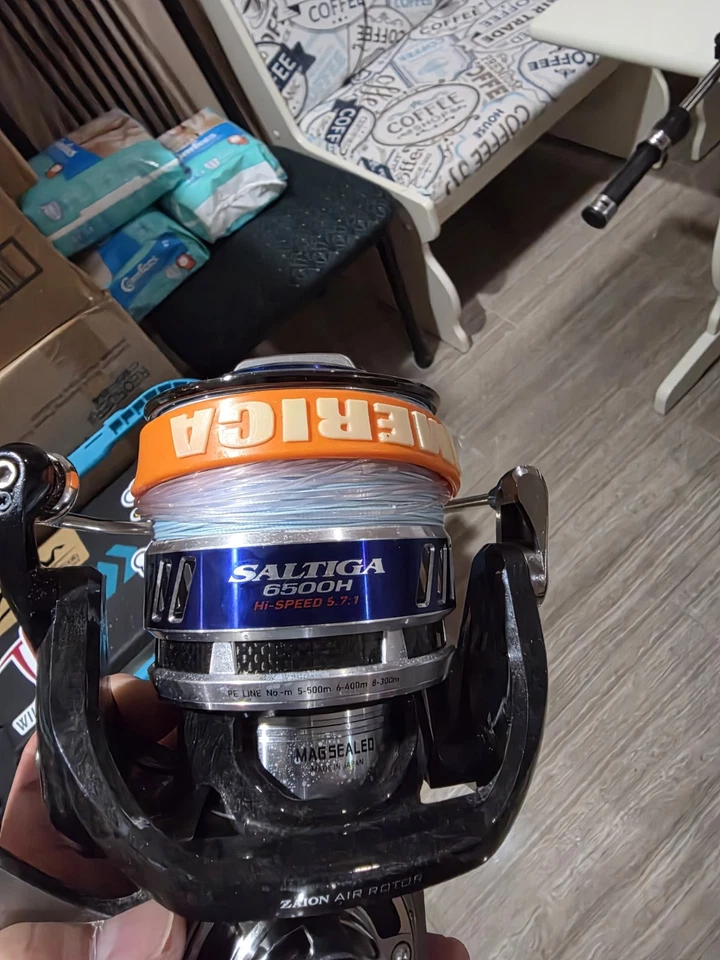 DAIWA Saltiga 6500H SPINNING REEL - Image 2 of 3