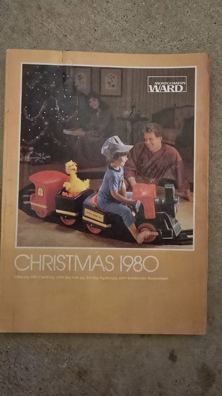 1980 Montgomery Ward Christmas Catalog Muppets Star Wars Godzilla Mego Monsters