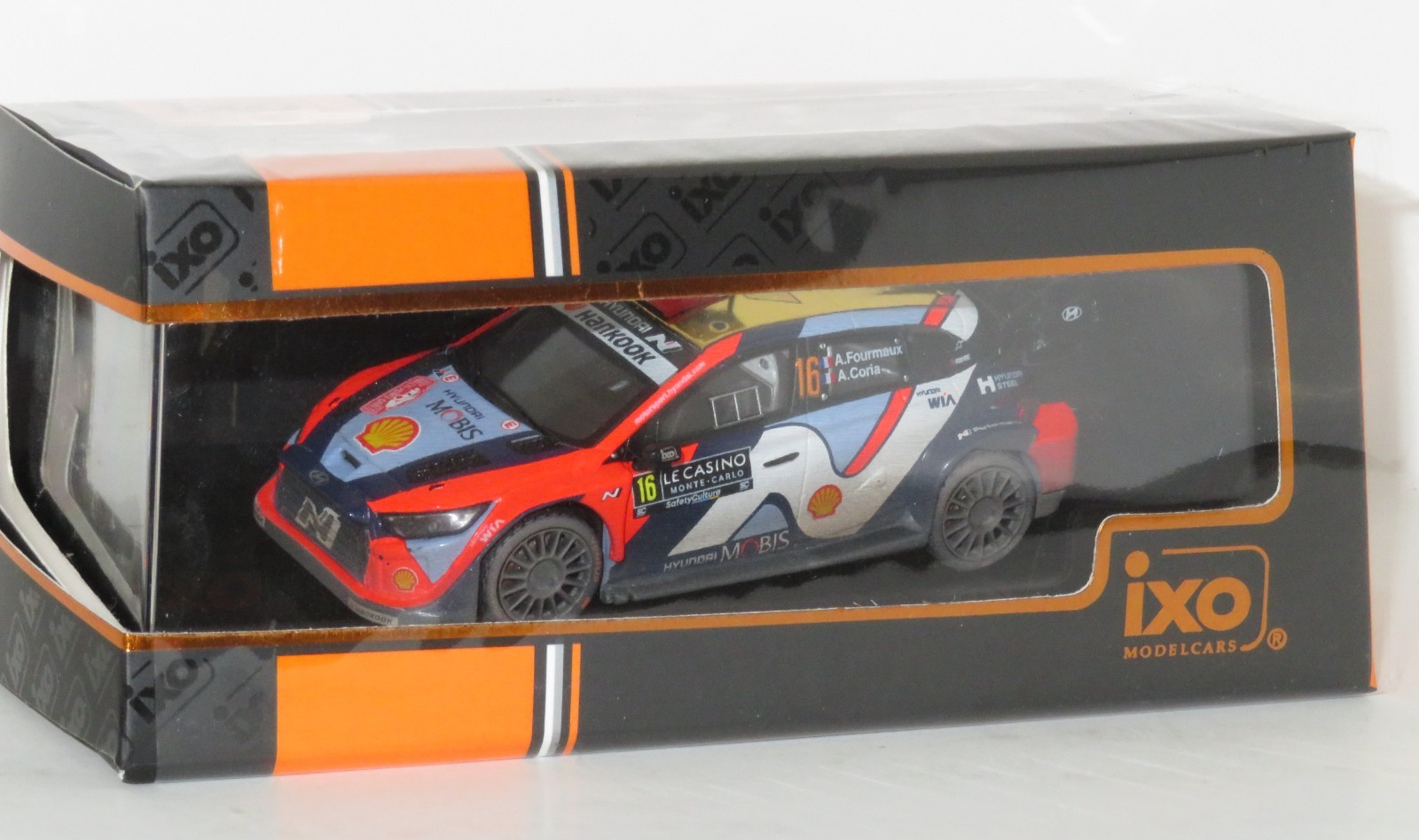1/43 Hyundai i20 N Rally1  (dirt effects ) Rally Monte Carlo 2025 #16 A.Fourmaux