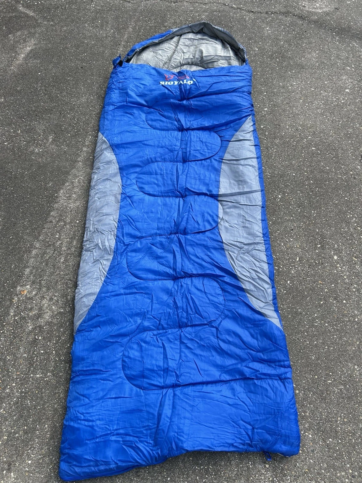 Rioyalo All Season Sleeping Bag for Camping Backpacking Blue Sleeping Bag
