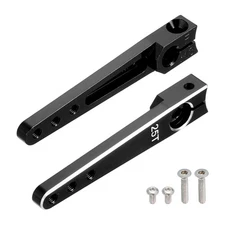 Aluminum Alloy 1.75 Inch 25T Steering Servo Arm Horn Black for Car Pack of 2