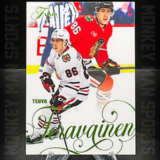 2025-26 Flair - Teuvo Teravainen #/349 - #25 GREEN FORECHECK BLACKHAWKS MINT