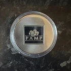 PAMP Suisse 1 oz .999 Fine Silver Bullion Coin/Round Capsule Included