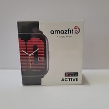 Amazfit Active Smart Watch, 42mm - Midnight Black Brand New Sealed