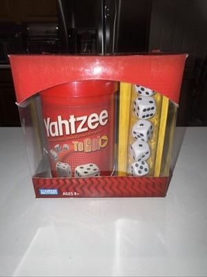 Yahtzee to Go Travel Dice Game Hasbro Gaming