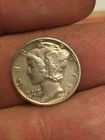 1944 Silver Mercury Dime