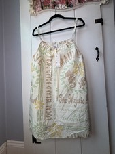 New Urban Outfitters BDG Island Board Shop Graphic Dress Small Petite