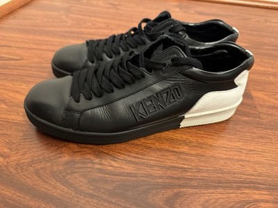 Kenzo Leather Sneakers Size 45 EU Men s/ 12 US