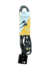 Household 0290 / 09326  6' Black Roaster Broiler Appliance Cord