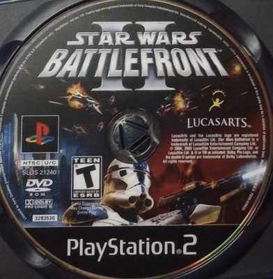 Star Wars: Battlefront II (PlayStation 2, 2005), DISC ONLY