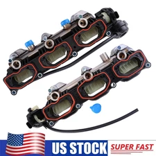 Left & Right Intake Manifolds 06E133109 For Audi Q7 3.0L V6 2011-2015 A7 2014-15
