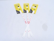 249546 New-No Box; Stanley 15-630 Lot-3; Bi-Metal Hacksaw Blades; 12" Long