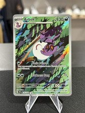The Pokémon Company Arbok 176/162 SV05 Temporal Forces IR Holo Full Art Eng on eBay