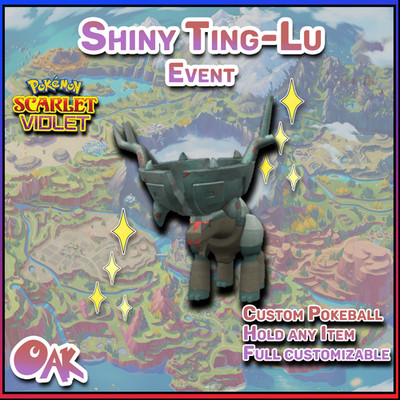   Shiny Ting-Lu    Pokemon Scarlet & Violet Trade   Fast Trade 