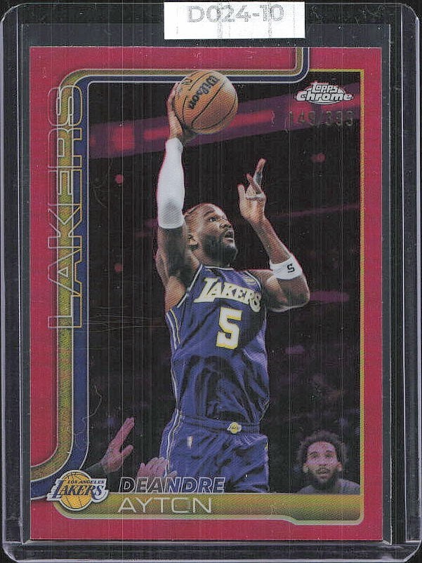2025-26 Topps Chrome Update Deandre Ayton #104 Magenta Refractor /399
